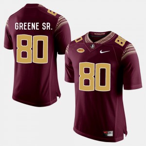 For Men FSU Seminoles #80 Rashad Greene Sr. Garnet College Football Jersey 702413-214